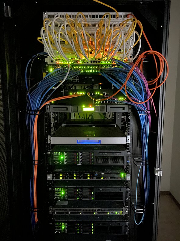 Ein weiterer Server aus dem Serverraum der Nexory GmbH